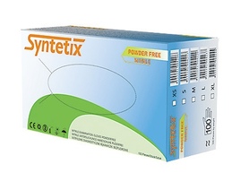 SYNTETIX Rękawiczki diagnostyczne (XL) 100 szt, nitrylowe, bezpudrowe - Środki do sprzątania